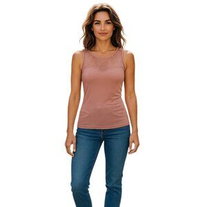 PRICE DROP!! SPANX Pink Camisole with Lace front